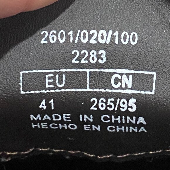 Zara Man Brown Leather Tassel Loafers Lug Sole Dress Shoes US 8 (Zara EU 41) - Picture 9 of 9